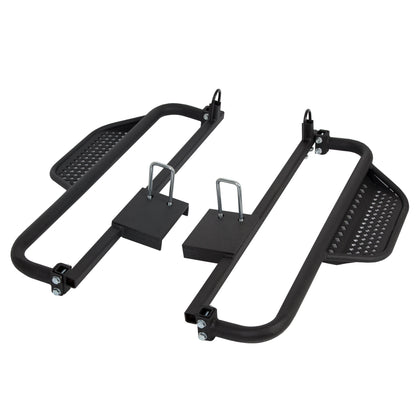 Kojem Steel Armor Nerf Bars With Brackets Step Down for Club Car DS Golf Carts 1982-UP (will not fit 2004-Up Club Car ��