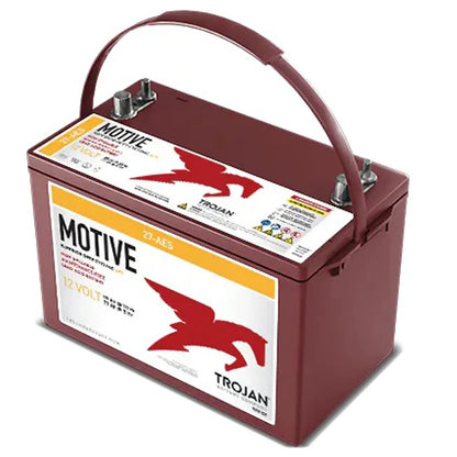 4 Pack of Trojan 27-AES 12V Superior Deep Cycling VRLA AGM Batteries