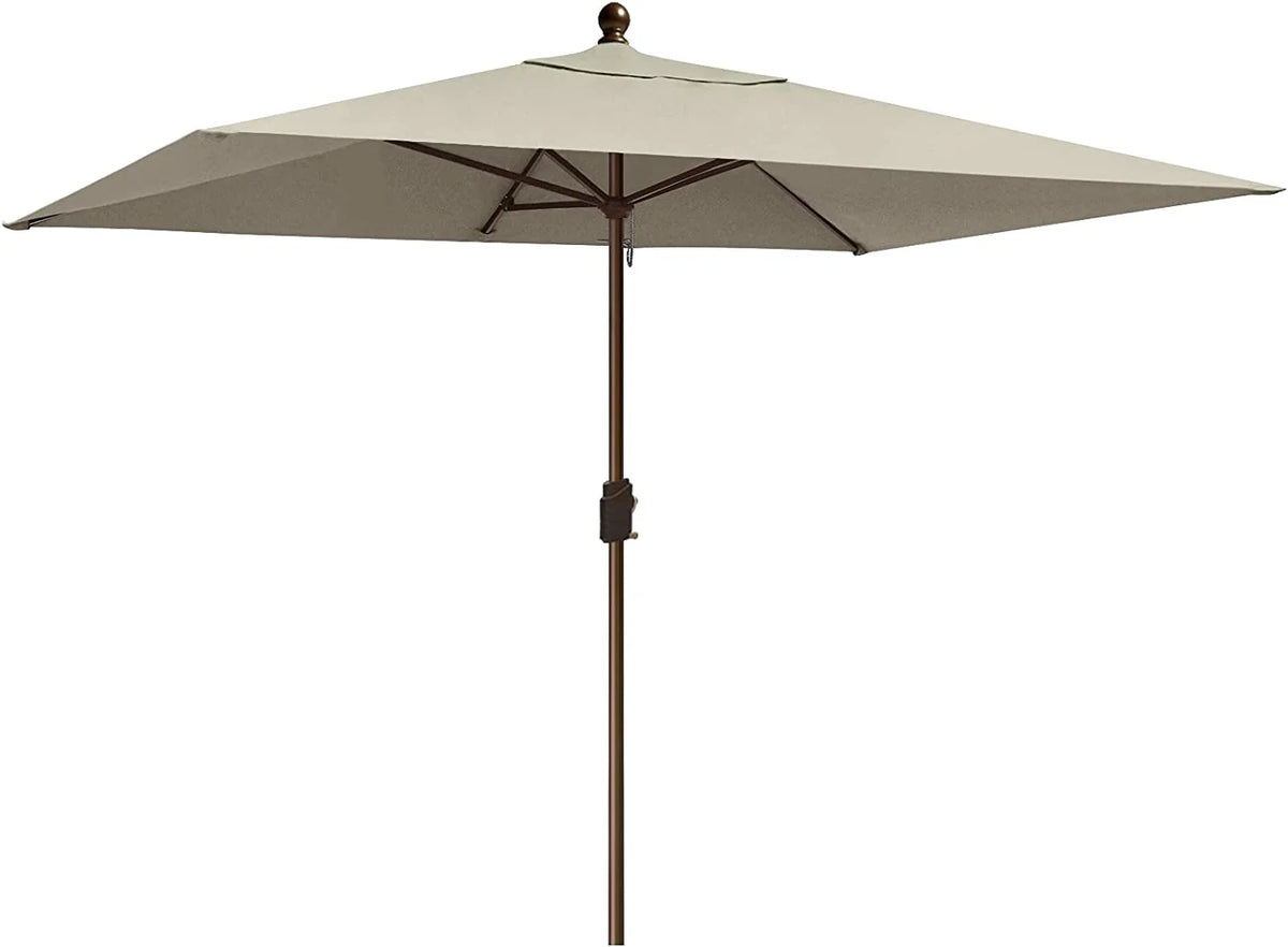 EliteShade Sunumbrella 6x6Ft Square Market Umbrella with Ventilation