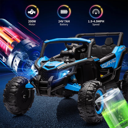 EastVita Ride on UTV Car, 24V Ride on Car