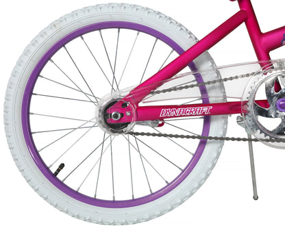 Dynacraft Girls Rule 20 - inch Girls Bike for Ages 6 - 10 Years