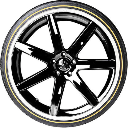 Set of 4 Vogue Custom Built Radial VIII 215/55R17 98V XL White/Gold Sidewall Tires 0.3206.604 / 215/55/17 / 2155517 Fits: 2011-15 Chevrolet Cruze Eco, 2012-14 Toyota Camry Hybrid XLE