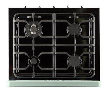 Unique Classic Retro 30" 3.9 cu/ft Freestanding Gas Range with Convection Oven and Sealed Burners