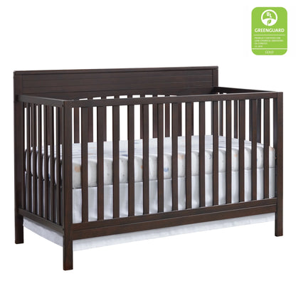 Oxford Baby Harper 4-in-1 Convertible Crib, Dove Gray, GREENGUARD Gold Certified, Wooden Crib