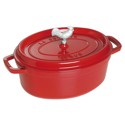 Staub Cast Iron 5.75-qt Coq au Vin Cocotte - Graphite Grey