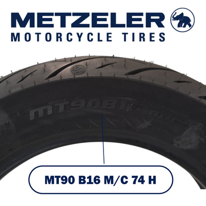 Metzeler Cruisetec MT90B16 74H TL V-Twin Motorcycle Rear Tire with Keychain