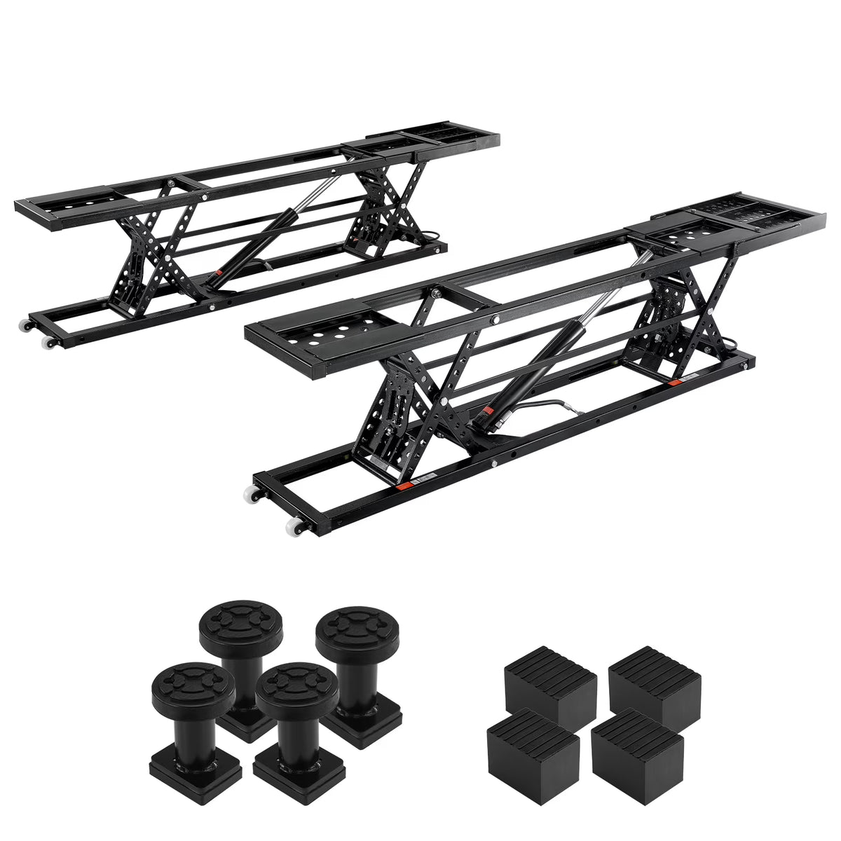 SKYSHALO, Durable Q235B Carbon Steel, Adjustable Height, Mobile Lifting Jack