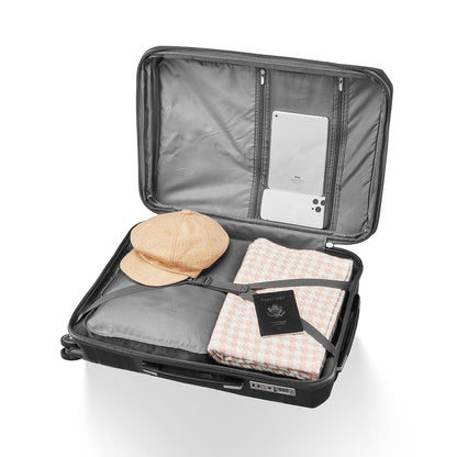 4 Piece Luggage Set Expandable Hardshell Travel Luggage Sets 8 Spinner Wheel Suitcase Wheels TSA Lock Suit Case, PP Lightweight & Durable wheels Upright Suitcase, 14/20/24/28 Inch