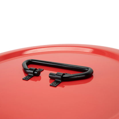 Camco Olympian Big Red Campfire, Approved for RV Campgrounds, Includes 10-Foot Propane Hose (58035)