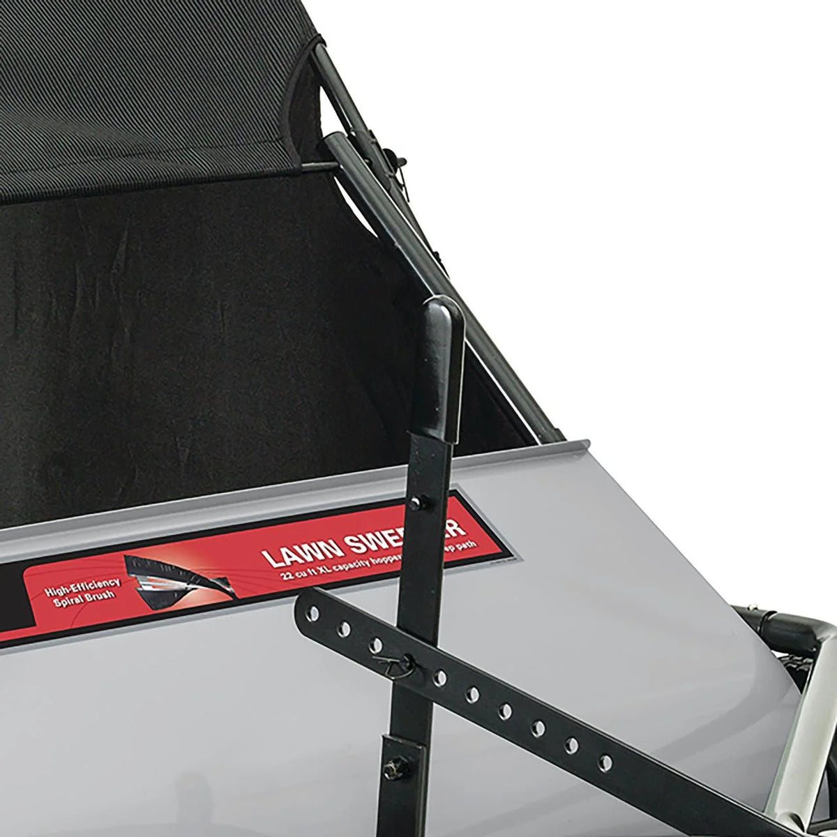 Ohio Steel Tow Behind Lawn Sweeper, 42 inch, 22 Cu. ft, Heavy-Duty Leaf and Grass Collector, Patented Spiral Brush