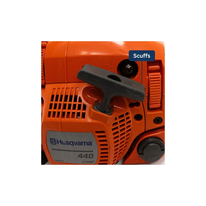 Restored Husqvarna 440 18" Bar 40.9cc 2.4HP 2 Cycle Gas Chainsaw (Refurbished)