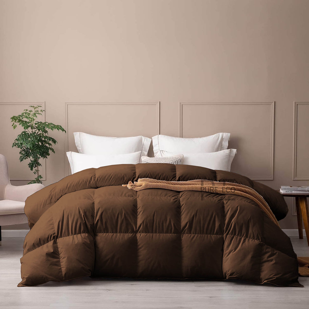 Ayanshi Hotel Bedding Comforter Twin Size, Duvet Insert, Quilted Comforter with Corner Tabs, All Season Lightweight Quilt, Down Alternative Hotel Comforter Twin Size 68X90 Baby Pink