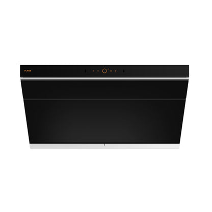 FOTILE 36" 1100CFM Under Cabinet|Wall Mount Range Hood in Black Tempered Glass
