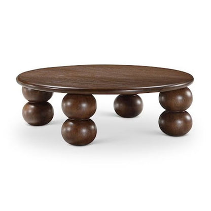 Meridian Furniture Kelvin Brown Wood And Oak Veneer Coffee Table