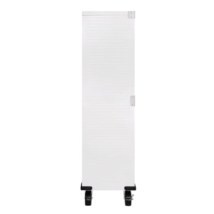 Seville Classics UltraHD Steel Body Lockable Storage Filing Cabinet Organizer Locker Shelving Unit 36" W x 18" D x 72" H, Granite