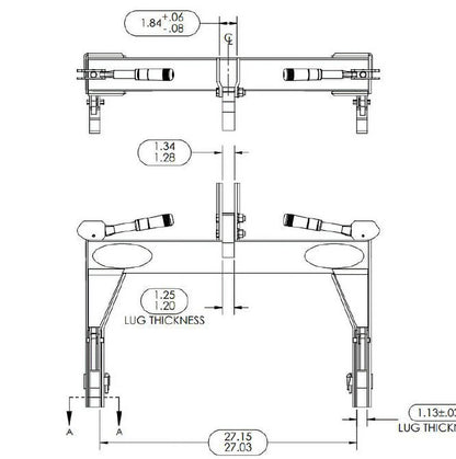 SpeeCo 3 Point Quick Hitch Economy