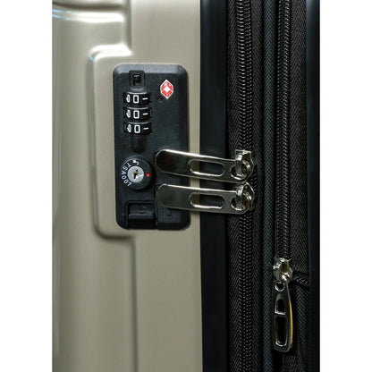 World Traveler Contour Hardside 3-Piece Spinner Luggage Set - Yellow