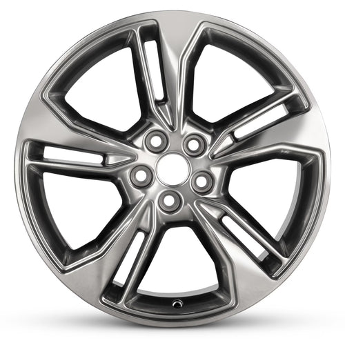 For 2017-2019 Ford Fusion 19 Inch Hyper Black Rim - OE Direct Replacement - Road Ready Car Wheel