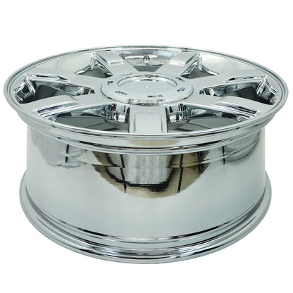 Velospinner Alloy 22" x 9" Automotive Rim New Single Chrome Wheel for 2007 - 2014 Cadillac Escalade ESV EXT OEM Design Replacement 5309 05309