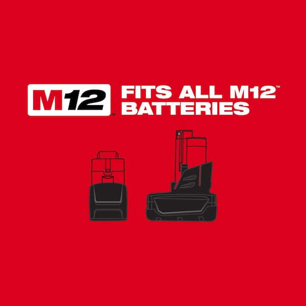 M12 FUEL 12-Volt Lithium-Ion Brushless Cordless 5/8 in. SDS-Plus Rotary Hammer Kit with XC High Output 5.0 Ah Battery