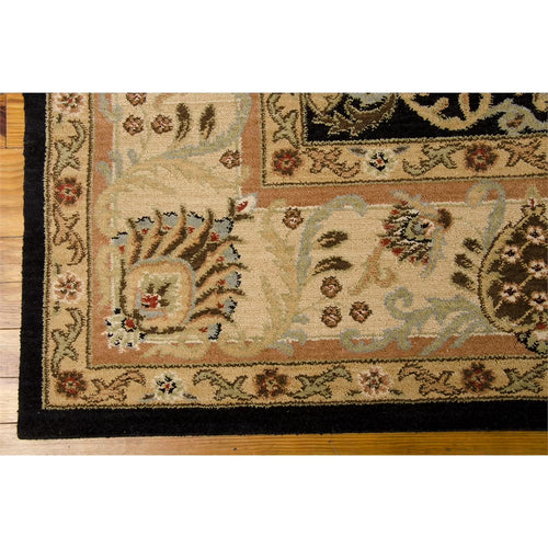 Kathy Ireland Lumiere "Stateroom" Onyx Area Rug