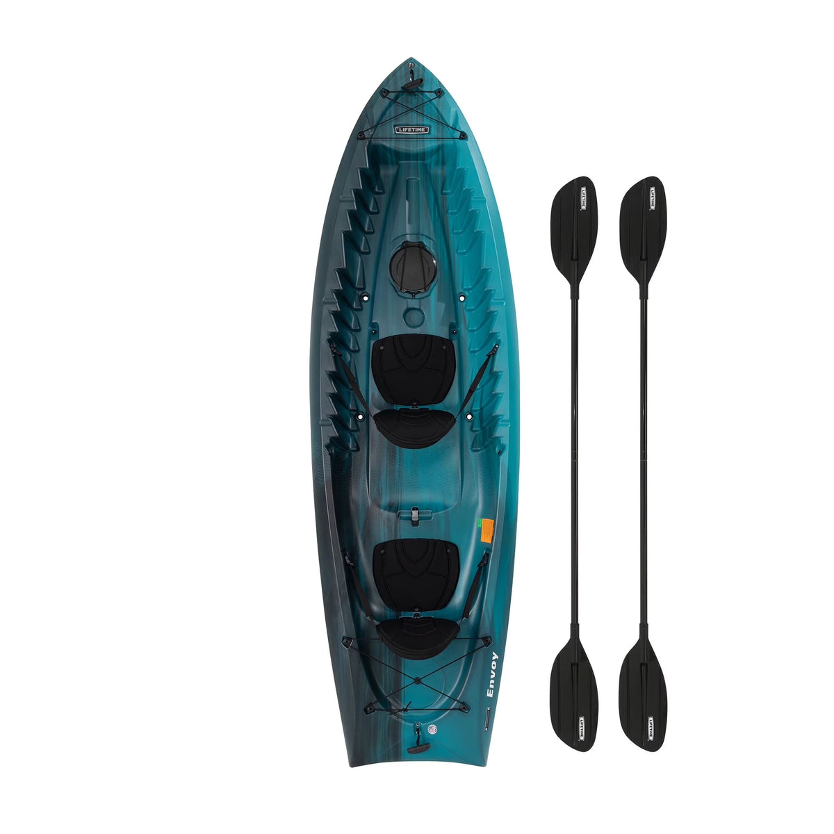 Lifetime Envoy 10.5 Ft. Sit-on-Top Tandem Kayak, Sky Fusion (91192)