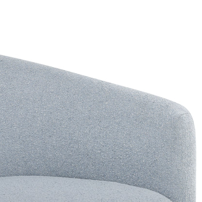 Beautiful Drew Accent Chair by Drew Barrymore, Cream Boucle