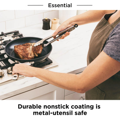 Ninja?? NeverSticka?�� Essential 14-Piece Cookware Set , Aluminium, Guaranteed to Never Stick, C19700
