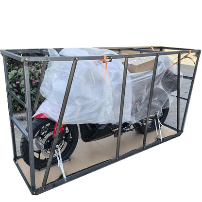 X-Pro Python 250 Electronic Fuel Injection Gas Motorcycle with Manual Transmission, Electric Start! 17" Wheels! Assembled In Crate!