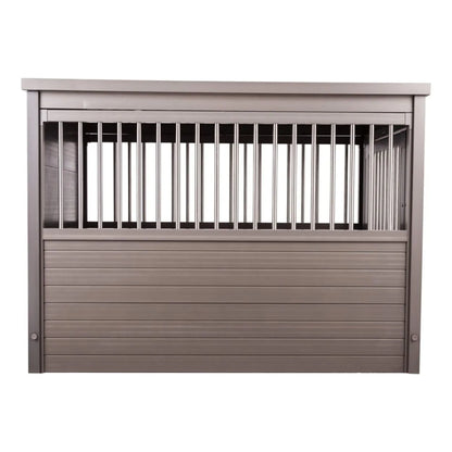 ECOFLEX® Dog Crate End Table - Grey Large