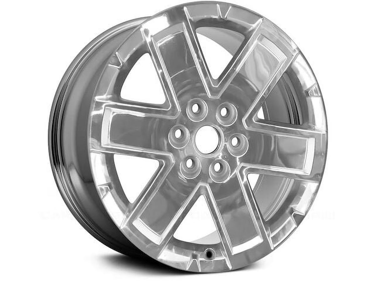 Aluminum Wheel - Chrome Cladded - 20 x 7.5 Inch - Compatible with 2010 - 2016 GMC Acadia 2011 2012 2013 2014 2015