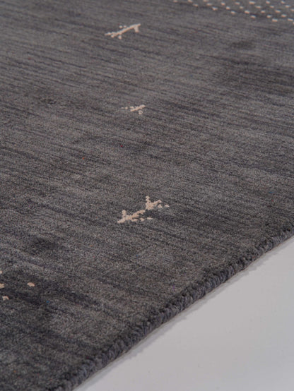 Rugsotic Carpets Handmade Rugs Hand Knotted Loom Rectangle 3'x5' Orange Wool for Indoor Use