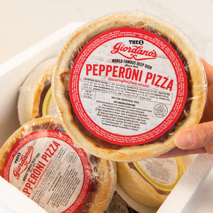 Giordano's Chicago Frozen Single-Serve Deep Dish Pizza Variety, 12 Pack