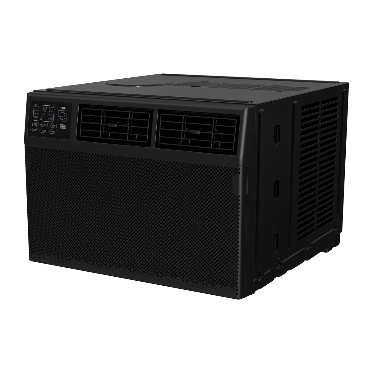 TCL 10,000 BTU Smart Window Air Conditioner, Fan & Dehumidifier, 450 Sq. Ft., Remote Control, Works with Alexa/Google Assistant, Black, W10W92-B4