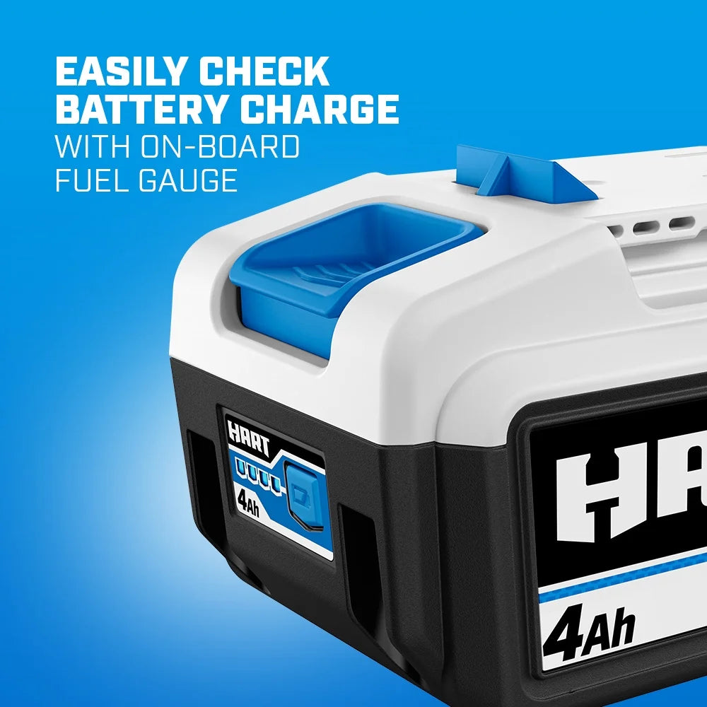 HART 20V 1000-Watt Max Automotive Power Inverter Kit, (1) 2.0Ah Lithium-Ion Battery