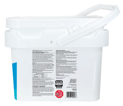 HTH Pool Care 3" Chlorine Tabs for Swimming Pools, Pool Chemicals, 25 lbs