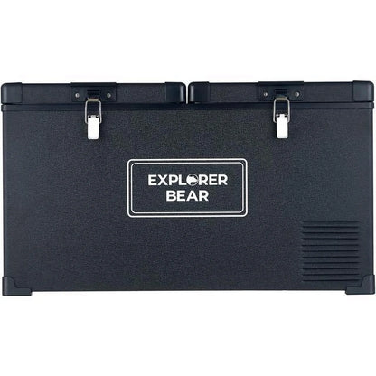 12V Car Fridge 50L 12/24V DC 110-240V AC Portable Freezer Compressor Cooler 0℉-50℉ 3-Year Warranty