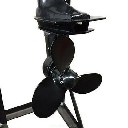 4 Stroke 4HP Outboard Motor Boat Engine, 52CC Heavy Duty Fishing Outboard Motor Boat Engine CDI Air Cooling, 400mm Short Shaft(4 Stroke 4HP,15.7inch Short Shaft)