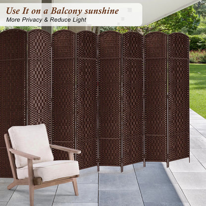 3-Panel Room Divider, 6 ft Office Partition Walls Wood Divider Folding Portable Privacy Screen, Room Dividers and Folding Privacy Screens for Home, Room Separator Wall Dividers,Black