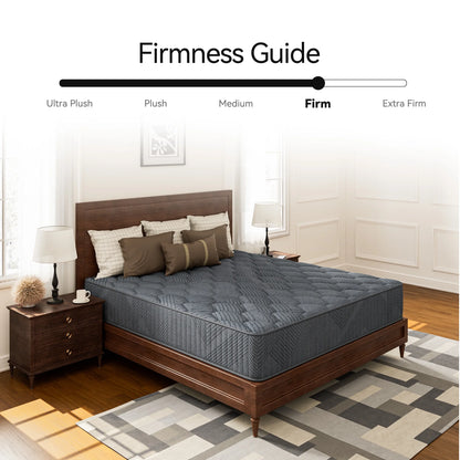 Babo Care Queen Hybrid Mattress, 12 inch Cooling-Gel Memory Foam and Individually Pocket Innerspring Mattress, CertiPUR-US Certified,Queen Size Mattress