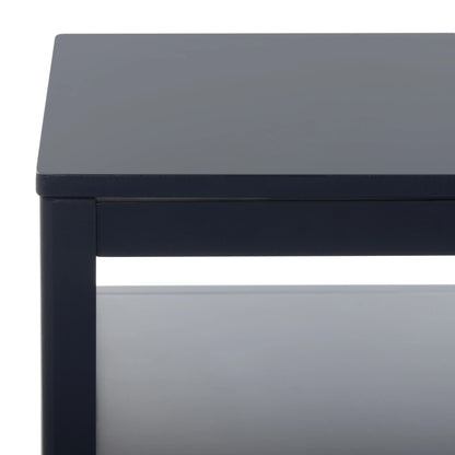 SAFAVIEH Miya Solid 2 Shelf Coffee Table Wood, Natural