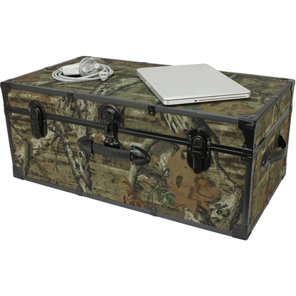 Seward Collegiate Collection Footlocker Trunk with Wheels