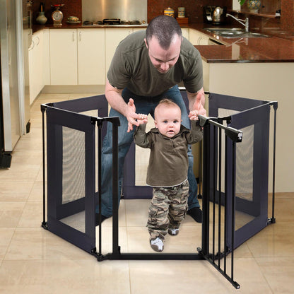 Brooklyn Converta 6 Panel Play-Pen &amp; Wide Barrier Gate