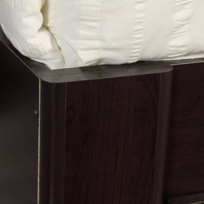Sauder Beginnings Twin Platform Bed, Soft White Finish