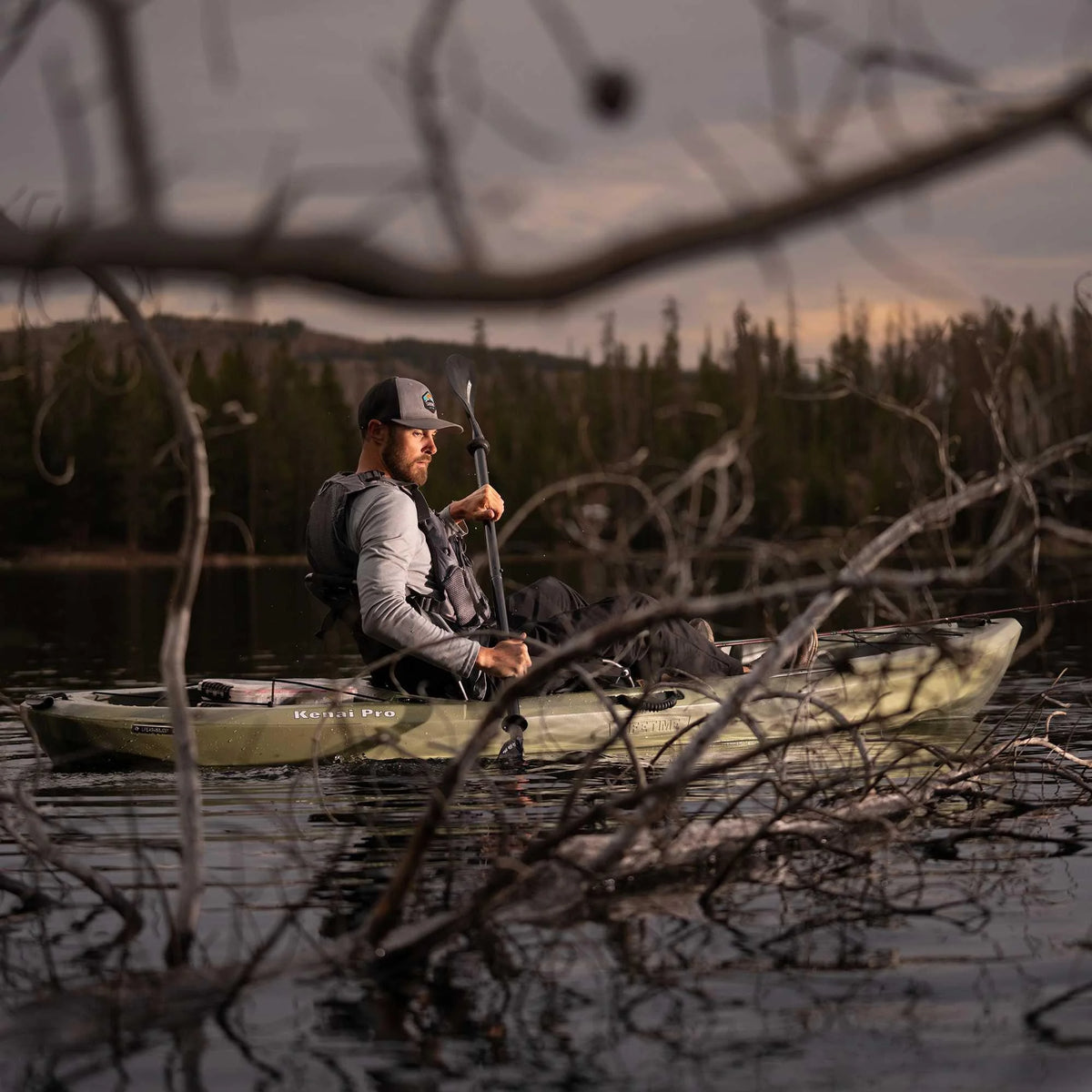 Lifetime Kenai Pro Angler 100 Kayak Moss Fusion - 91149