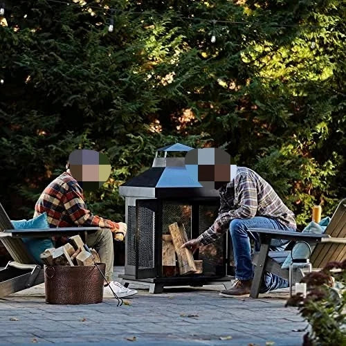 , Wood Burning Outdoor Fire House