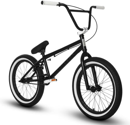 Elite BMX Bicycle 20” Freestyle Bike - Stealth Blue Purple Ideal for Ages 7 to 18 Years