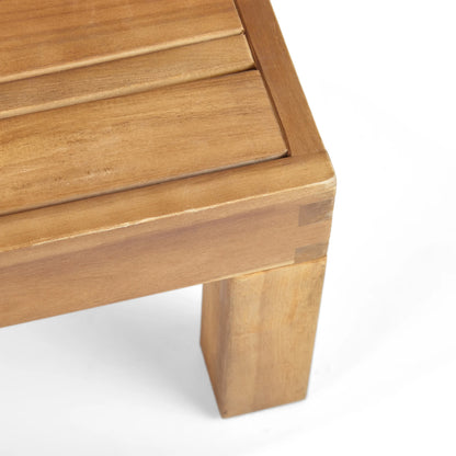 Kaena Acacia Wood Outdoor Coffee Table, Teak