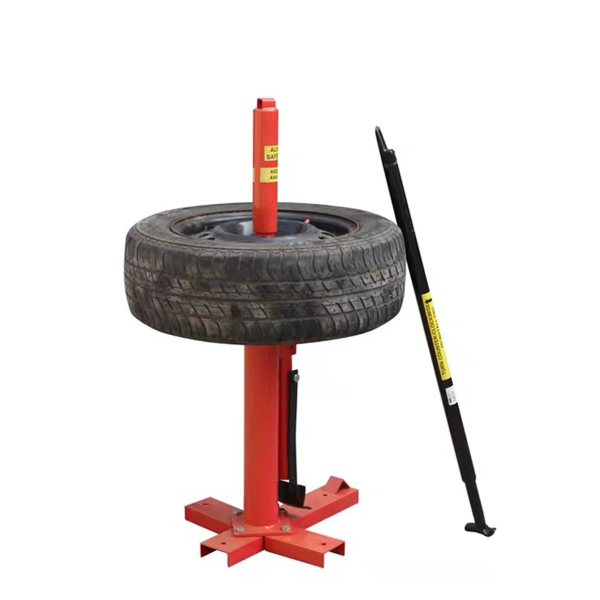 Tire Changer Manual Portable Tire Changing Mount Home Garage Tool 8-19 Inch Wheel Demount Dismantling Vacuum Machine Car ,Security