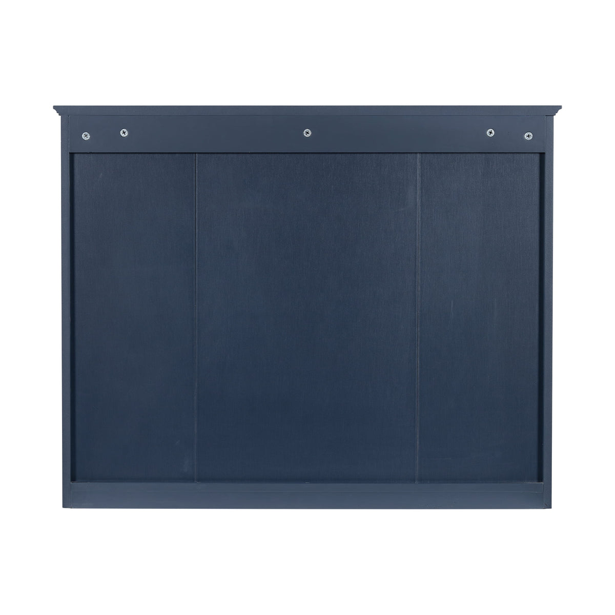 Furvclv Bathroom Wall Mirror Cabinet Modern Wall Mounted Cabinet Storage Organizer With Single Mirror Door 6 Open Shelves